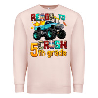 Pale Pink ready to school crush 5th grade Premium Sweatshirt - AdoDesignShop