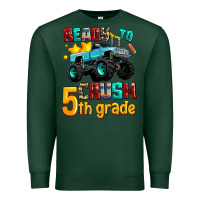 Sports Green ready to school crush 5th grade Premium Sweatshirt - AdoDesignShop