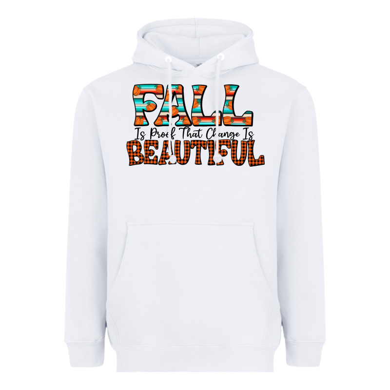 Fall Is Proof That Change Is Beautiful Heavyweight Hoodie by CowhideDigitalArt | Teevron