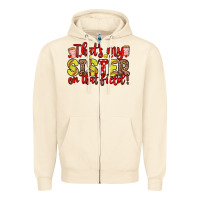 Sandshell that s my sister on that field Zipper Hoodie - Zillion Design Studio