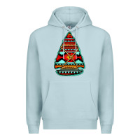 Blue Mist aztec arrowhead Premium Hoodie - Jasminsmagicworld