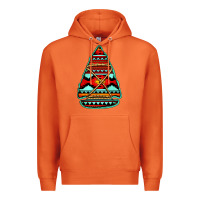 Carrot aztec arrowhead Premium Hoodie - Jasminsmagicworld