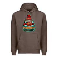 Coffee aztec arrowhead Premium Hoodie - Jasminsmagicworld