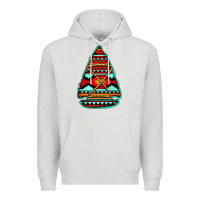 Dove Grey aztec arrowhead Premium Hoodie - Jasminsmagicworld