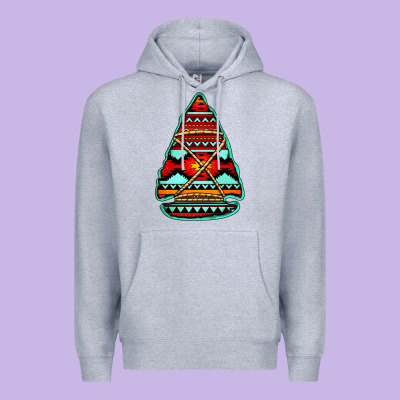 Aztec Arrowhead Premium Hoodie Designed By Jasminsmagicworld