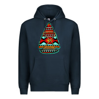Navy aztec arrowhead Premium Hoodie - Jasminsmagicworld