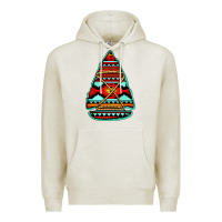 Oatmeal Heather aztec arrowhead Premium Hoodie - Jasminsmagicworld