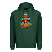 Sports Green aztec arrowhead Premium Hoodie - Jasminsmagicworld