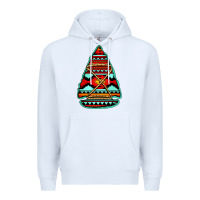 White aztec arrowhead Premium Hoodie - Jasminsmagicworld