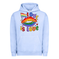 Pigment Grape Ice love is love lips Urban Hoodie - MaliasSmallBusiness