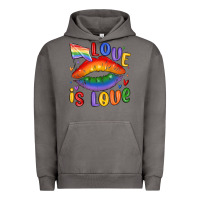 Pigment Tornado love is love lips Urban Hoodie - MaliasSmallBusiness