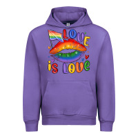 Tulip love is love lips Urban Hoodie - MaliasSmallBusiness