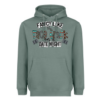 Sage fancy like the race track on a date night Heavyweight Hoodie - CowhideDigitalArt