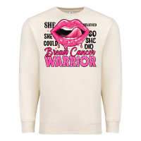 Sandshell breast cancer warrior lips Premium Sweatshirt - JahusDesignShop