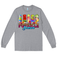 Heather Grey popsicle season Long Sleeve Tee - RanaPortraitStore