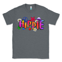 Charcoal Heather hippie Classic Tee - Zillion Design Studio