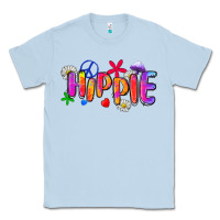Dusty Blue hippie Classic Tee - Zillion Design Studio