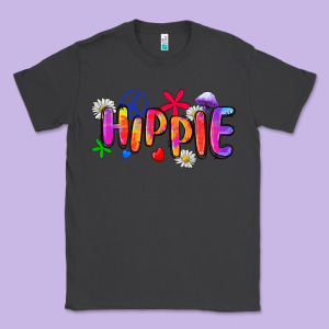 Hippie Classic Tee Designed By Zillion Design Studio