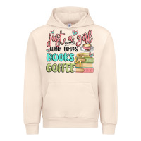 Sandshell just a girl who loves books and coffee Urban Hoodie - MaliasSmallBusiness