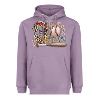 Lavender three up down Heavyweight Hoodie - RacoonDesign