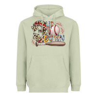 Matcha three up down Heavyweight Hoodie - RacoonDesign