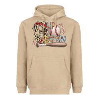 Mushroom three up down Heavyweight Hoodie - RacoonDesign