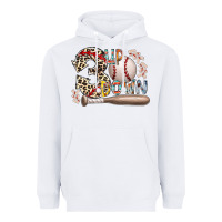 White three up down Heavyweight Hoodie - RacoonDesign