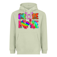 Matcha choose love (lesbian) Heavyweight Hoodie - HRA Design Shop