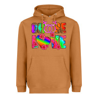 Meerkat choose love (lesbian) Heavyweight Hoodie - HRA Design Shop
