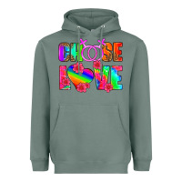 Sage choose love (lesbian) Heavyweight Hoodie - HRA Design Shop
