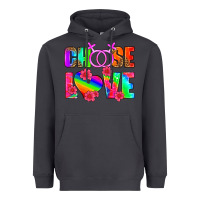 Smoke choose love (lesbian) Heavyweight Hoodie - HRA Design Shop