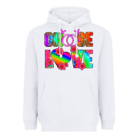 White choose love (lesbian) Heavyweight Hoodie - HRA Design Shop