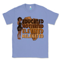 Colony Blue educated motivated elevated melanated Classic Tee - texasbilliewilder
