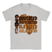 Moon Dust educated motivated elevated melanated Classic Tee - texasbilliewilder