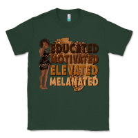 Sports Green educated motivated elevated melanated Classic Tee - texasbilliewilder