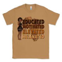 Toasted Coconut educated motivated elevated melanated Classic Tee - texasbilliewilder