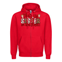 Red that s my sister on that field Zipper Hoodie - Zillion Design Studio