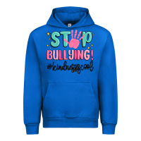 Cobalt stop bullying kindness is cool Urban Hoodie - MaliasSmallBusiness