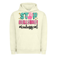 Pigment Pistachio stop bullying kindness is cool Urban Hoodie - MaliasSmallBusiness
