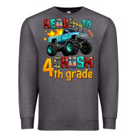 Charcoal Heather ready to school crush 4th grade Premium Sweatshirt - AdoDesignShop