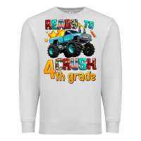 Dove Grey ready to school crush 4th grade Premium Sweatshirt - AdoDesignShop