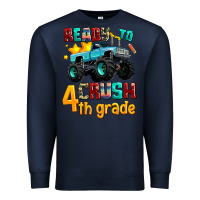 Navy ready to school crush 4th grade Premium Sweatshirt - AdoDesignShop