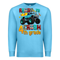 Ocean Blue ready to school crush 4th grade Premium Sweatshirt - AdoDesignShop