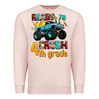 Pale Pink ready to school crush 4th grade Premium Sweatshirt - AdoDesignShop
