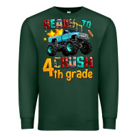 Sports Green ready to school crush 4th grade Premium Sweatshirt - AdoDesignShop