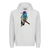 Dove Grey Rivoli`s Hummingbird Premium Hoodie - LillyAllenDesigns