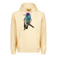 Pina Colada Rivoli`s Hummingbird Premium Hoodie - LillyAllenDesigns