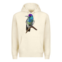 Sandshell Rivoli`s Hummingbird Premium Hoodie - LillyAllenDesigns