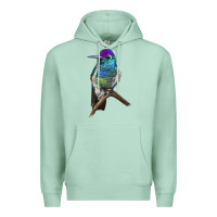 Seafoam Rivoli`s Hummingbird Premium Hoodie - LillyAllenDesigns