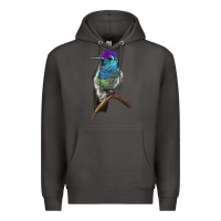 Smoke Rivoli`s Hummingbird Premium Hoodie - LillyAllenDesigns
